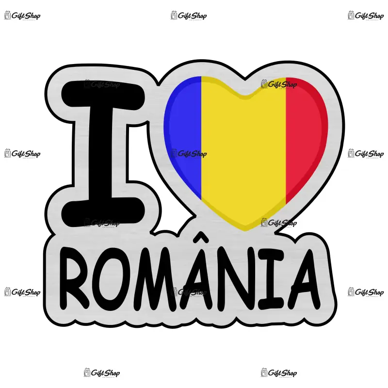 Mgs133-magnet frigider- i love romania